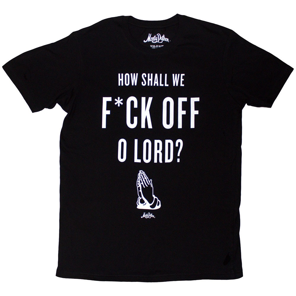 Monty Python - F Off Heren Tshirt - Zwart